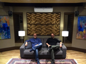 Alberto Parodi and Donato Masci at Mulinetti Studio